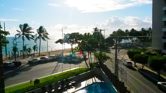 Vista do Hotel Ponta Verde - Maceió - AL