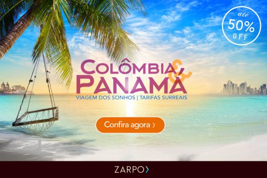Promoção Colômbia e Panamá Zarpo