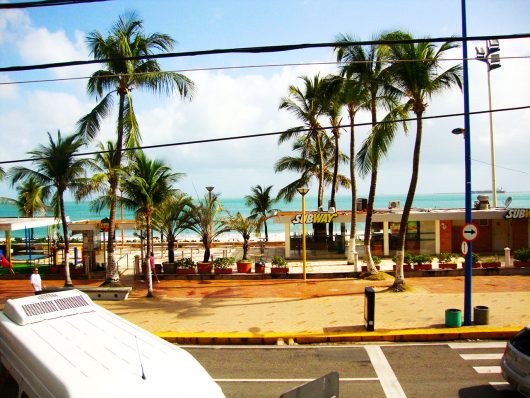 Beira-mar em Fortaleza - CE