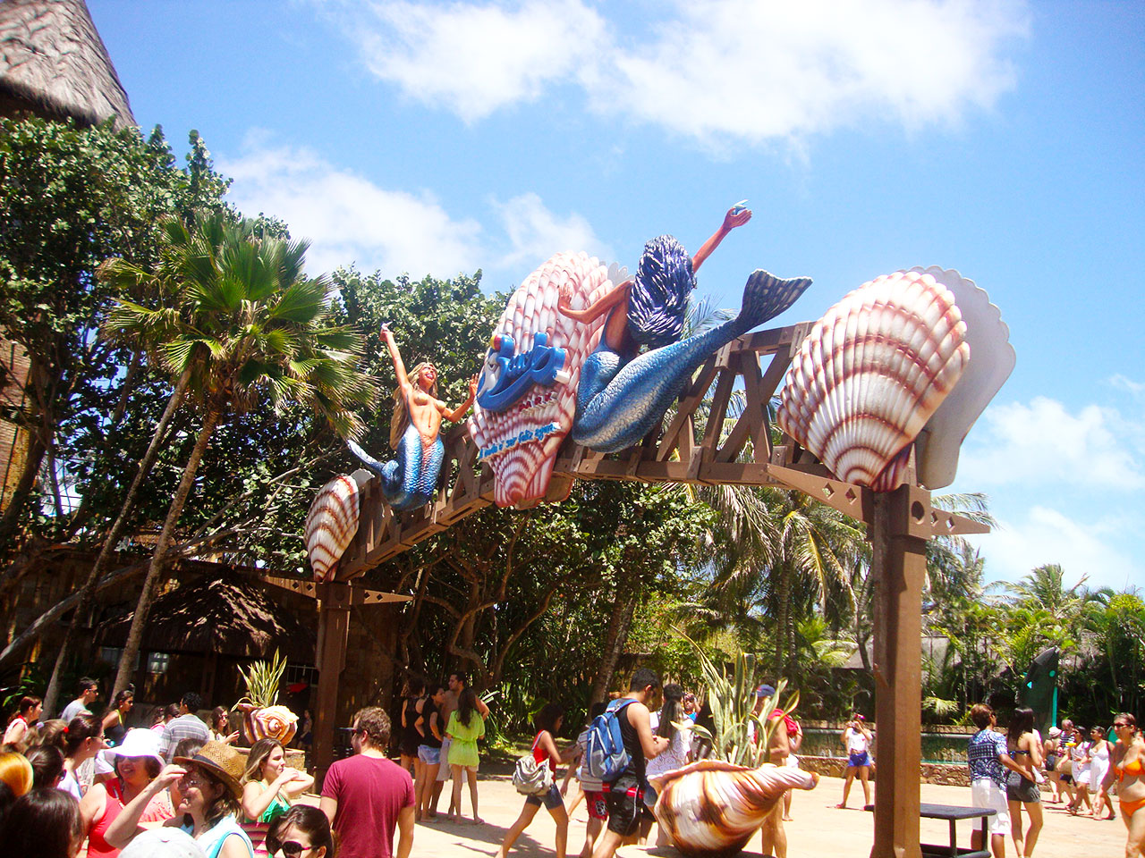 Entrada Beach Park em Fortaleza