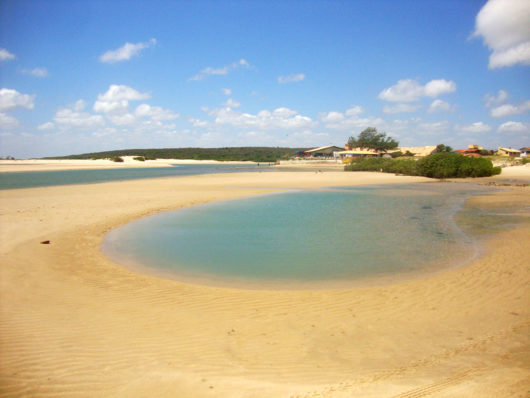 Paisagem Praia de Águas Belas - CE