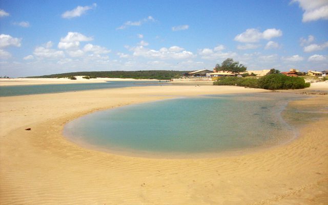 Paisagem Praia de Águas Belas - CE