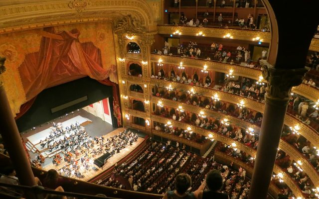 Palco do Teatro Colón