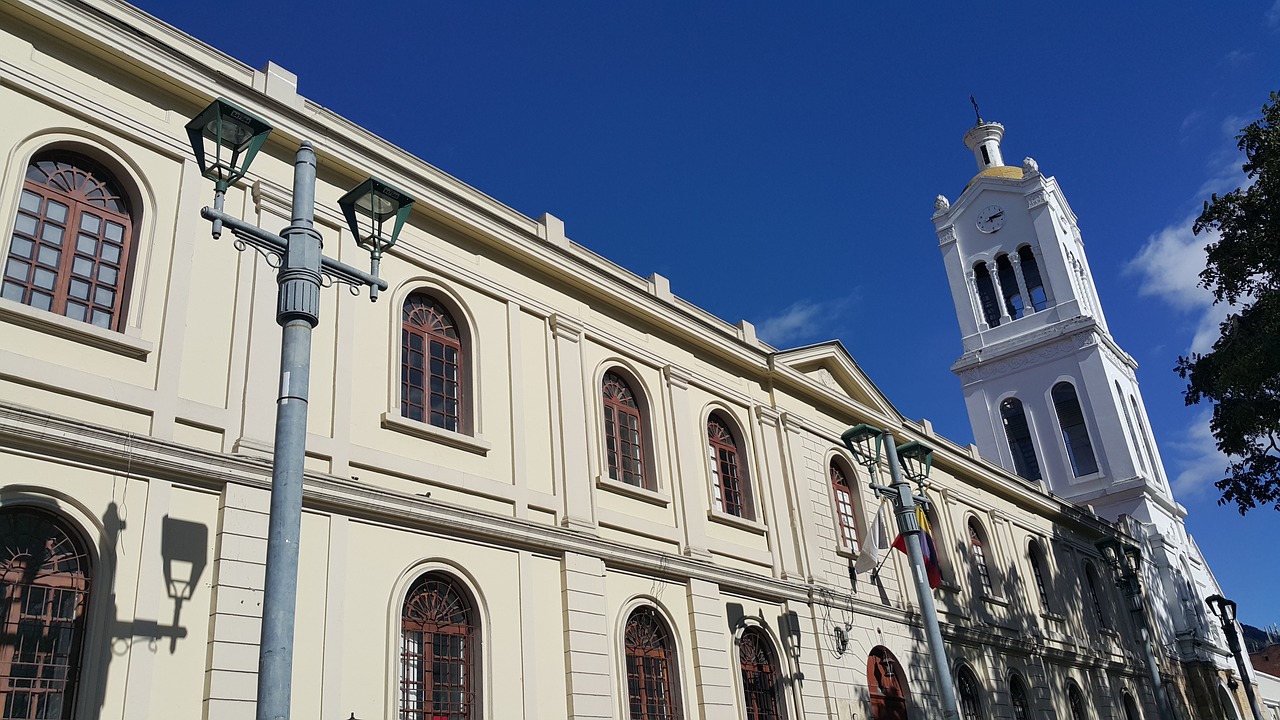 Em Bogotá na Colômbia você encontra muitas arquitetura