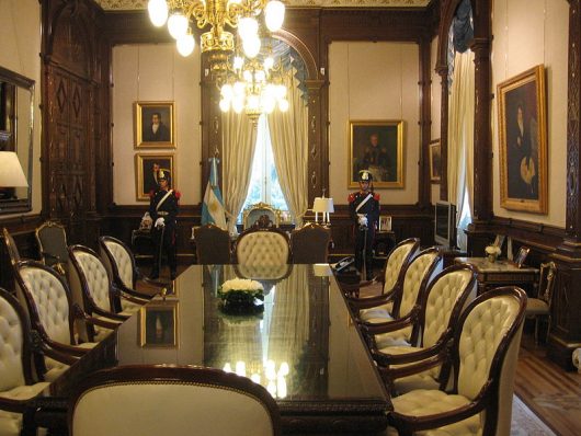 Despacho presidencial - Casa Rosada - Buenos Aires