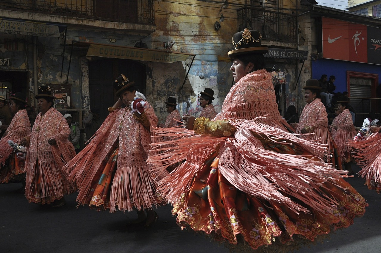 Festival em La Paz na Bolívia