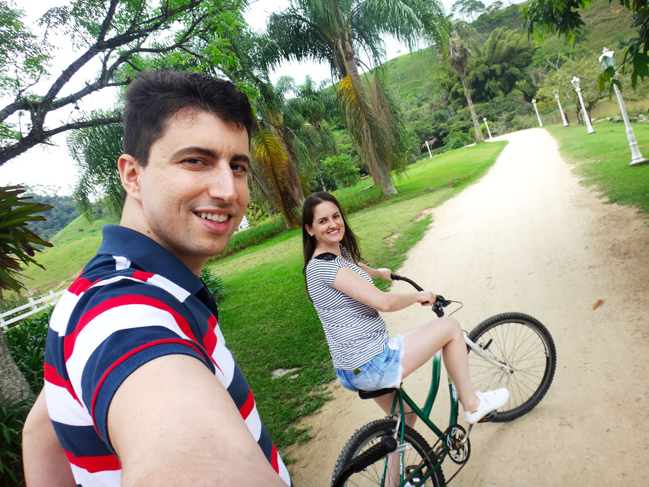 Nossa visita ao Fazzenda Park Hotel no dia do pedido de casamento (foi surpresa para a Marcia)