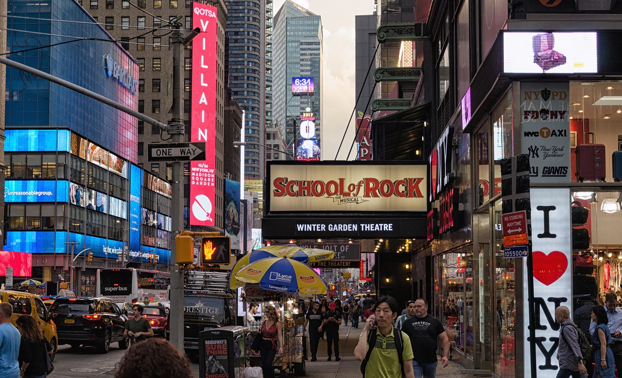 Ingressos shows da Broadway 2025