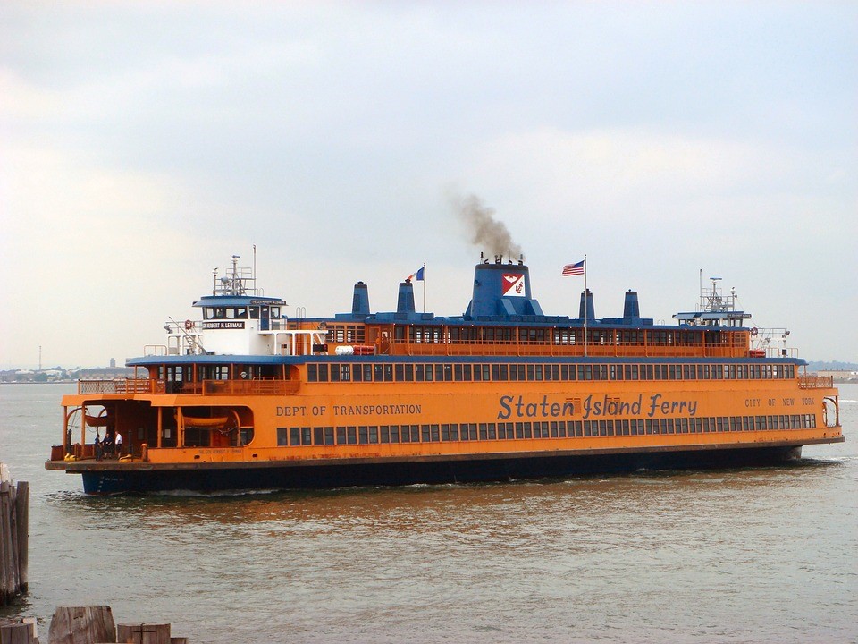 O Staten Island Ferry é uma das opções de passeio gratuito em Nova York nos Estados Unidos