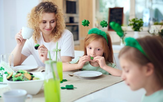 Como é a rotina da família irlandesa?