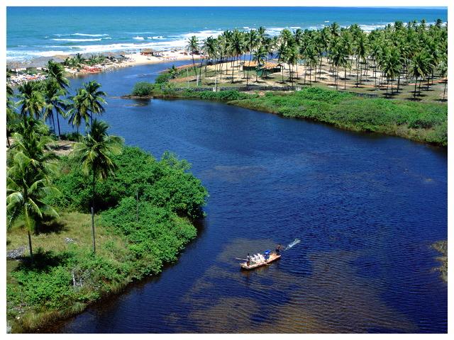 Paisagem - Imbassaí na Bahia