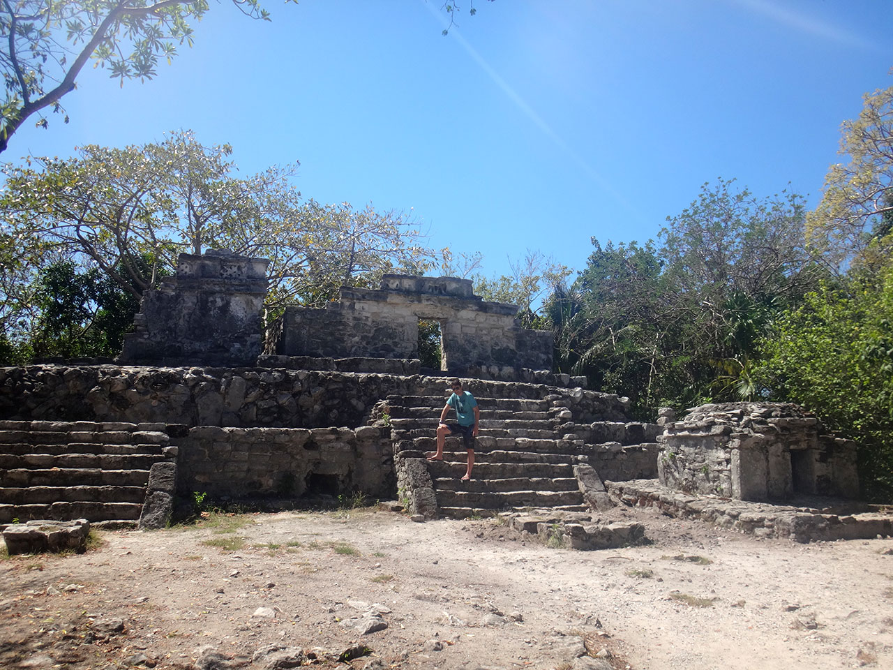 Ruínas Maias no Xcaret