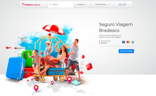 Seguro viagem Bradesco