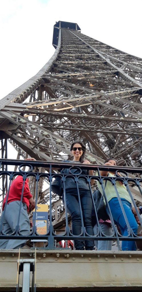 Segundo andar da Torre Eiffel