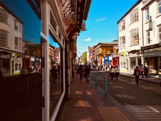 Mercado de rua em Cork