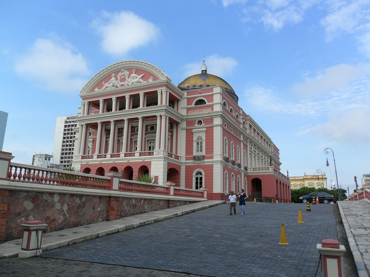 Esse é o Teatro Amazonas em Manaus