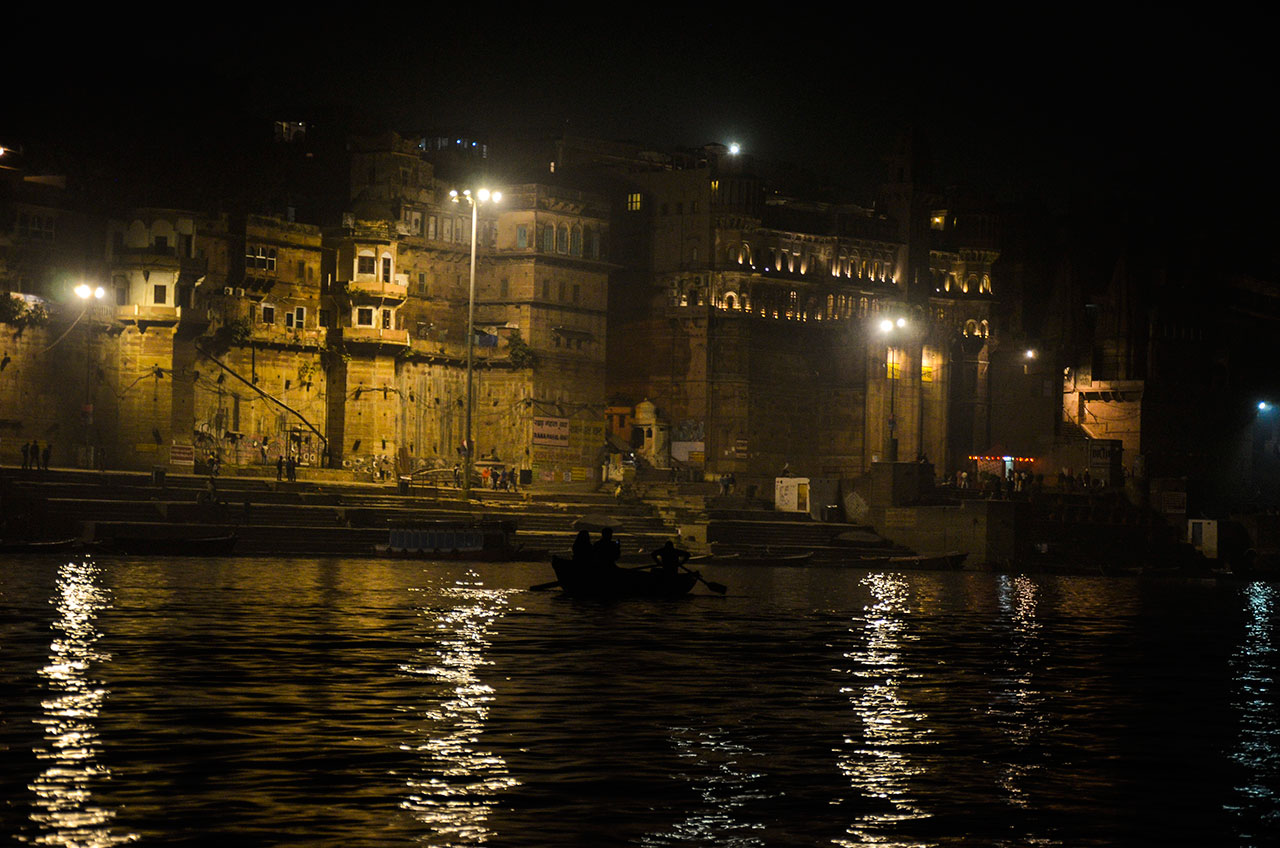 Barcos no Rio Ganges