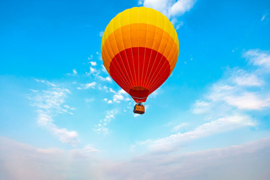 Passeio de balão em Orlando