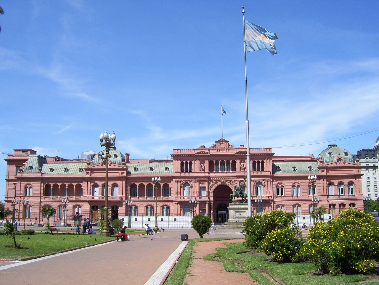 Essa é a famosa Casa Rosada de Buenos Aires