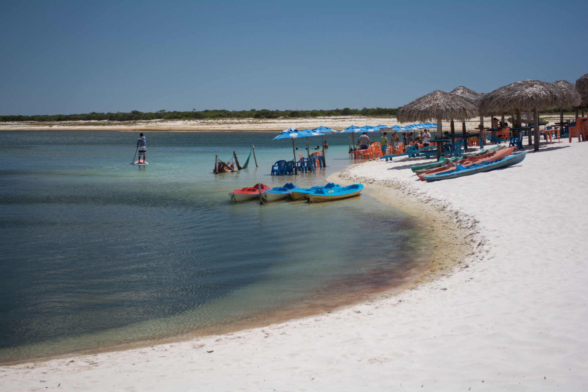 Linda vista de Jericoacoara