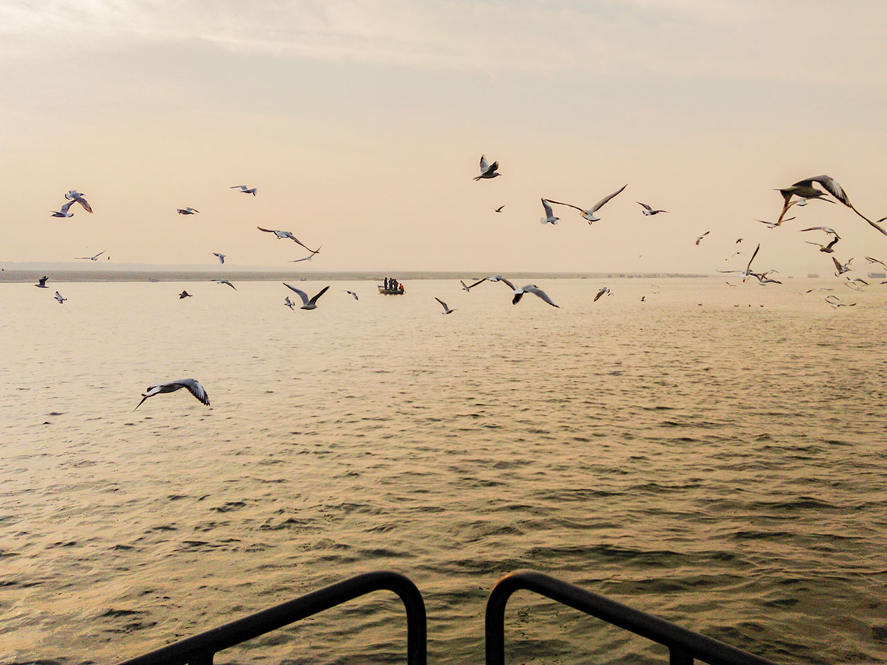 Rio Ganges em Varanasi