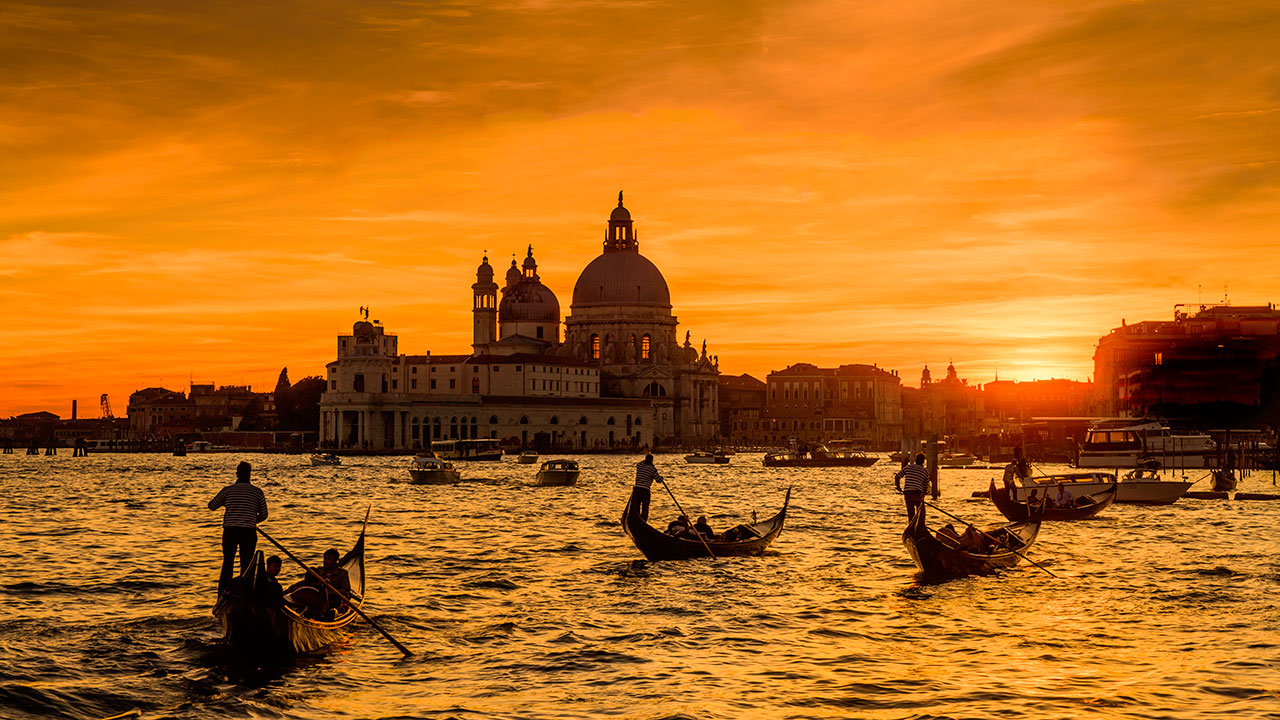 Gôndolas de Veneza - Itália