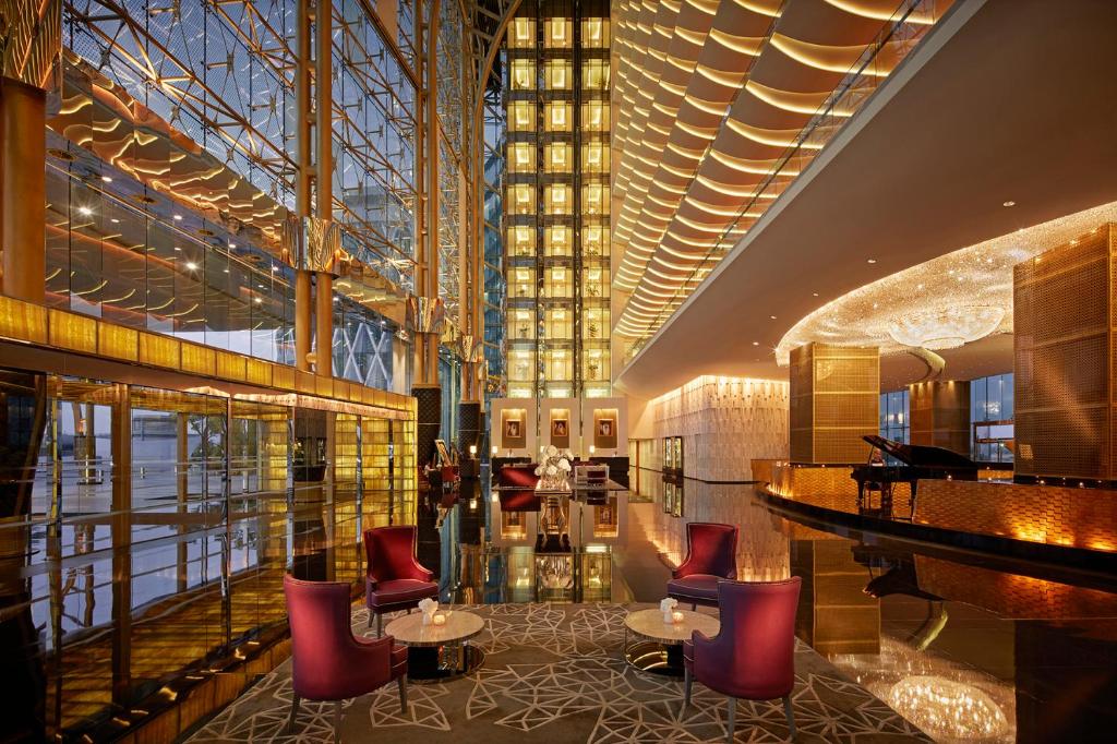 Hall de entrada do The Meydan Hotel