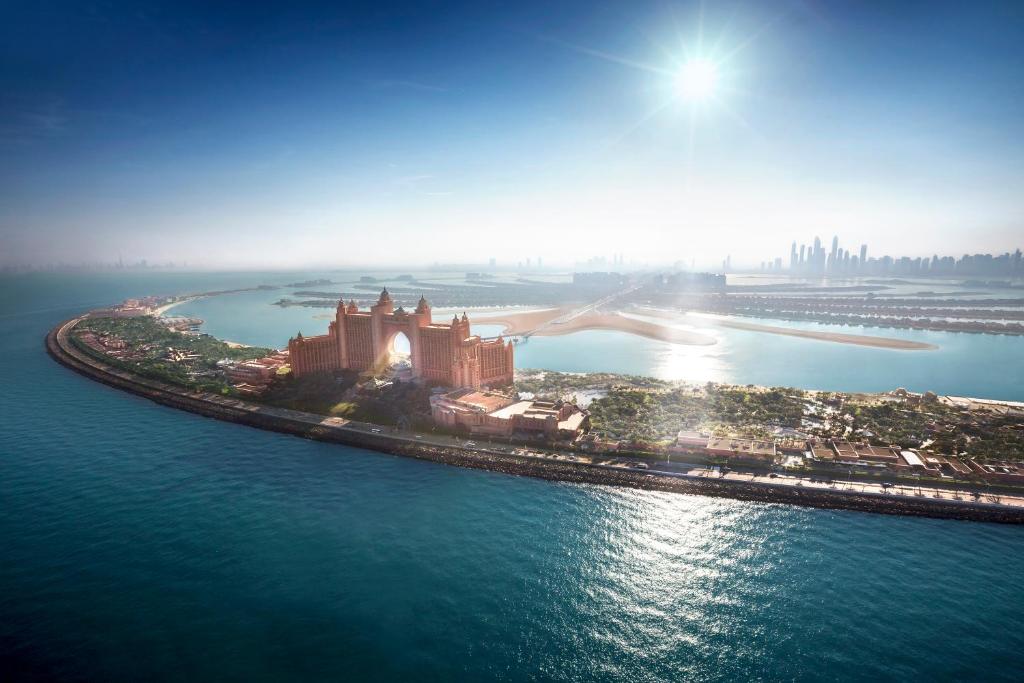 Vista do Hotel Atlantis The Palm Dubai