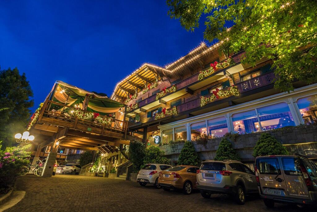 Esse é o hotel Casa da Montanha em Gramado