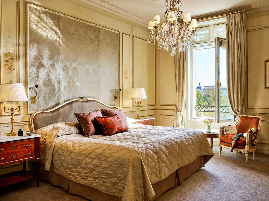 Quarto do Hotel Le Meurice