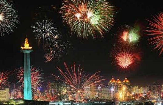 Réveillon Indonésia 2020