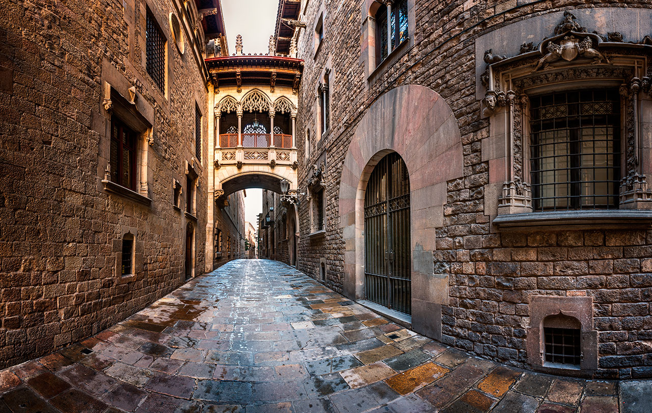 Ruas para visitar Barcelona
