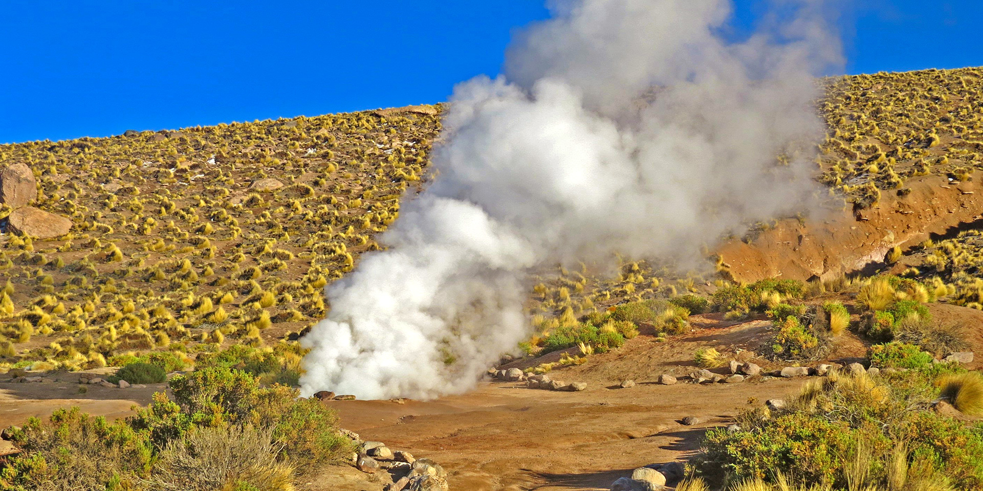 Geysers del Tatio no Atacama