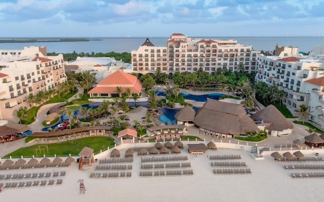 Vista do alto do Fiesta Americana Cancun Resort