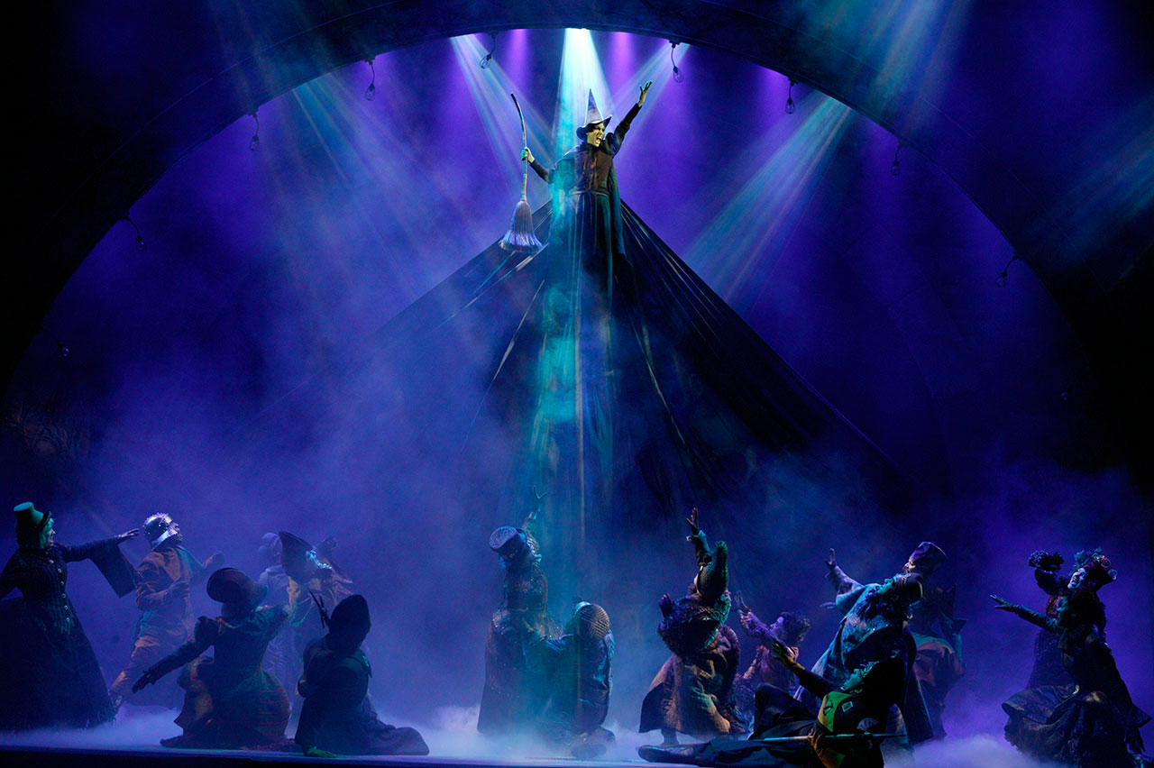 Figurino do espetáculo Wicked na Broadway