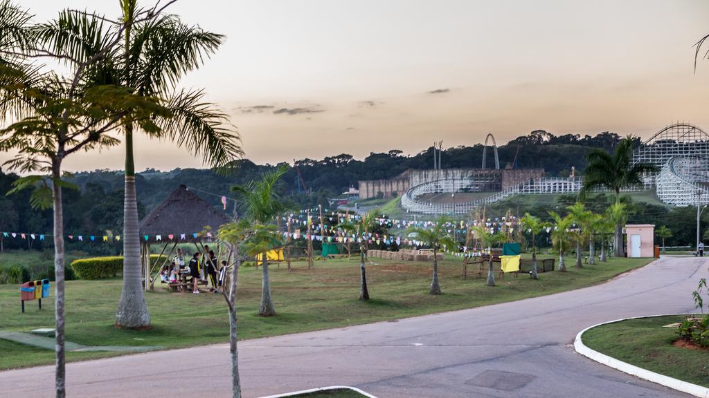 Vista do Arraiá do Quality Resort Itupeva para as férias de julho 2024