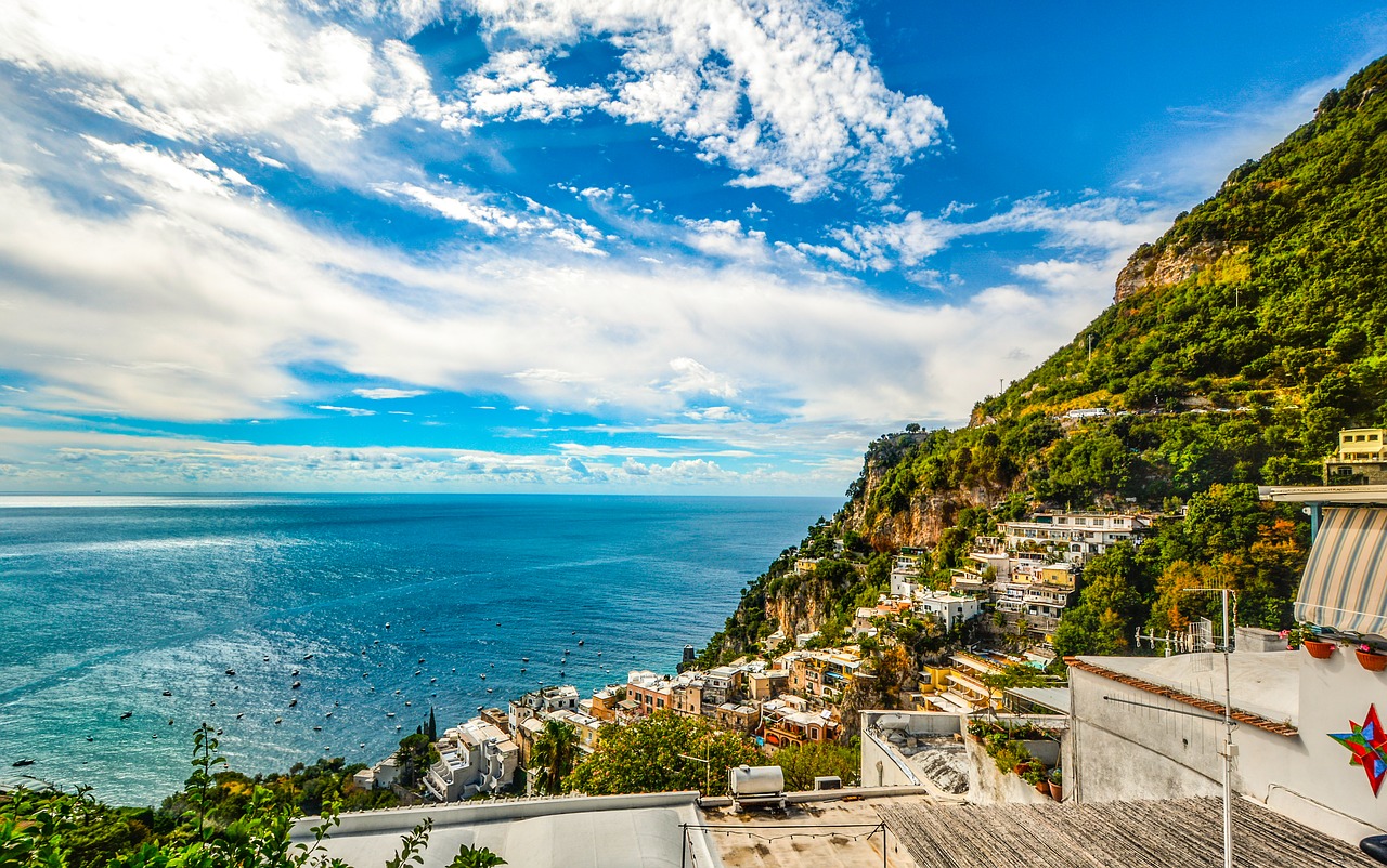 Com o seguro viagem Itália você pode conhecer a Costa Amalfitana
