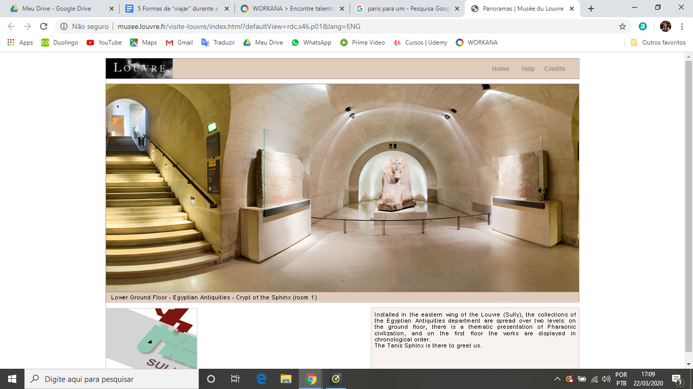 Tour virtual pelo Louvre com dicas e informações das obras