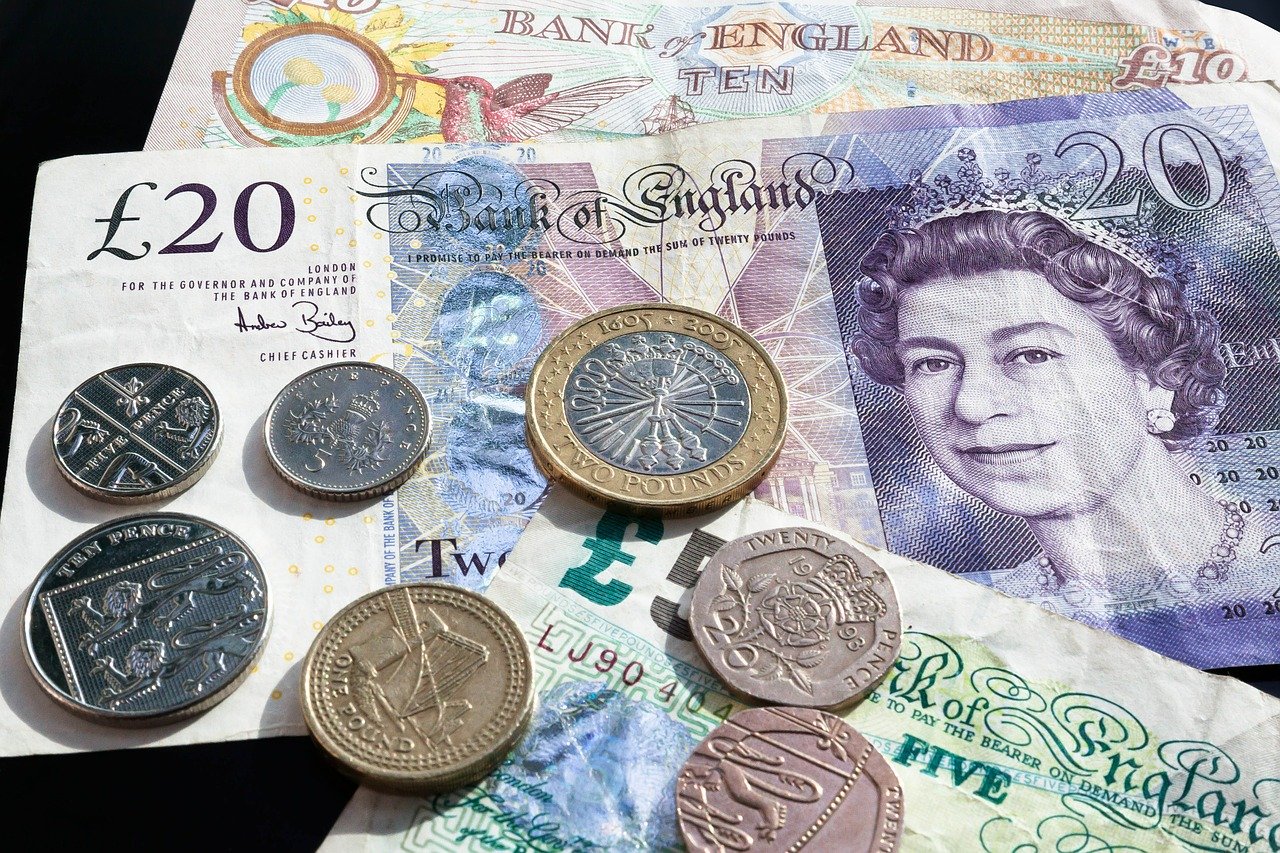 Libra esterlina é a moeda do Reino Unido