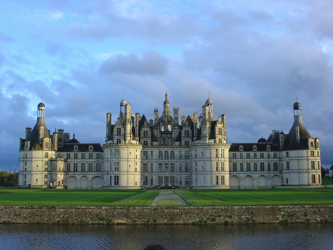 Castelo antigo no Vale do Loire