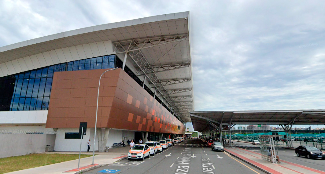 O Aeroporto de Vitória é um dos aeroportos do Brasil