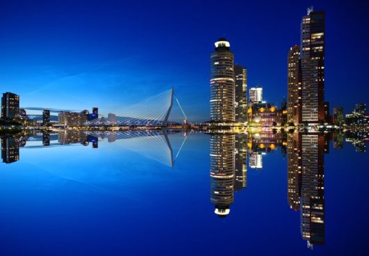 Arquitetura de Rotterdam na Holanda