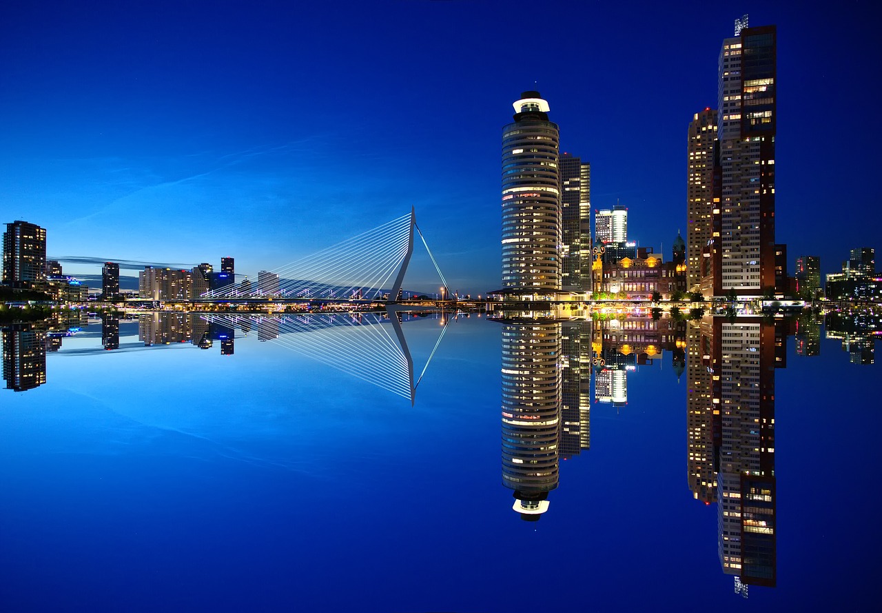 Arquitetura de Rotterdam na Holanda