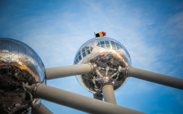 Monumento Atomium em Bruxelas