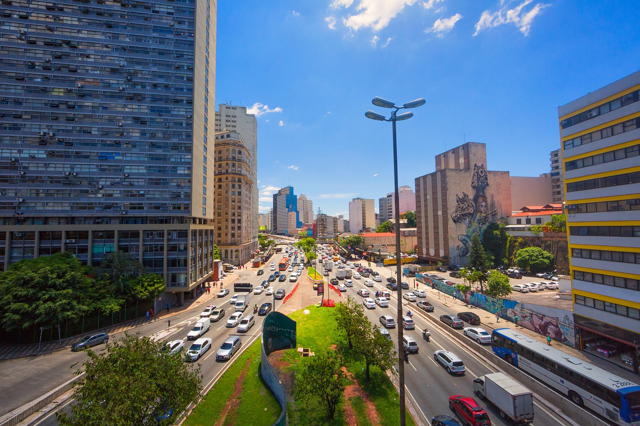 Centro da capital paulista, uma das principais cidade do Sudeste