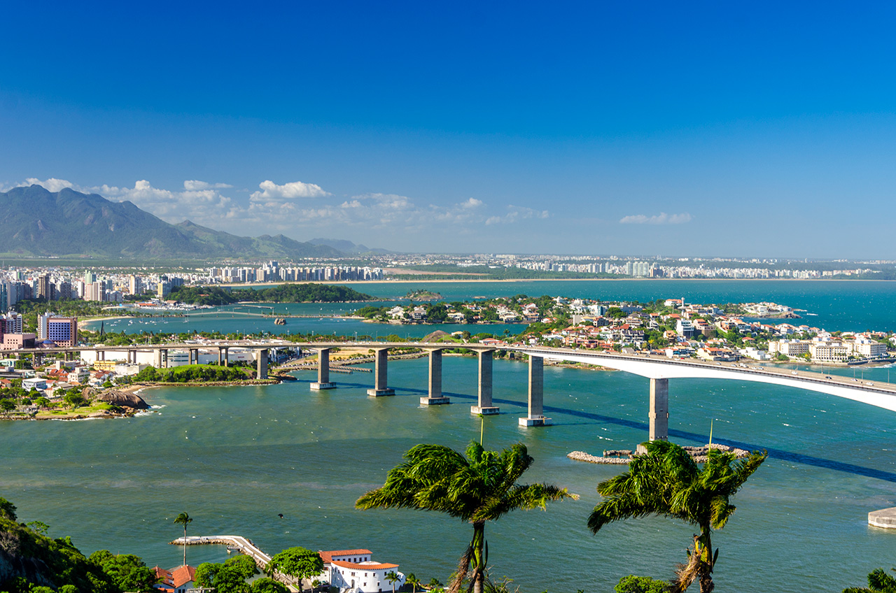 Vitória é um dos destinos de viagem para o Espírito Santo