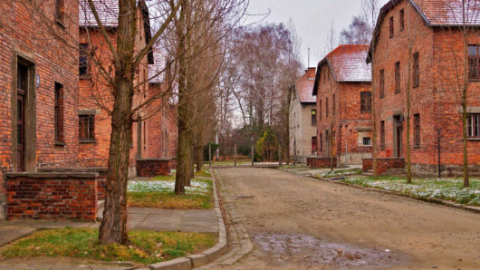 Os blocos de Auschwitz