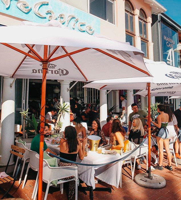 Café Caprice em Cape Town