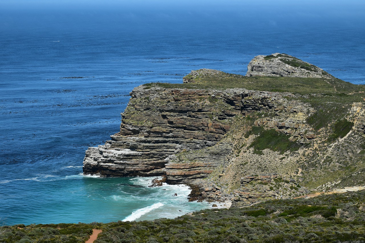 Cape Point é uma das belezas naturais da África do Sul