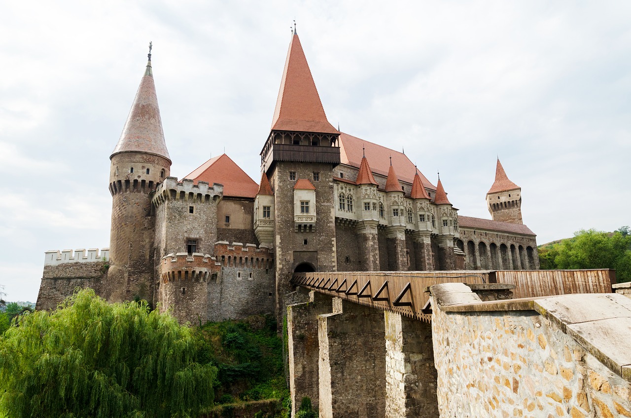 Castelo medieval na Romênia